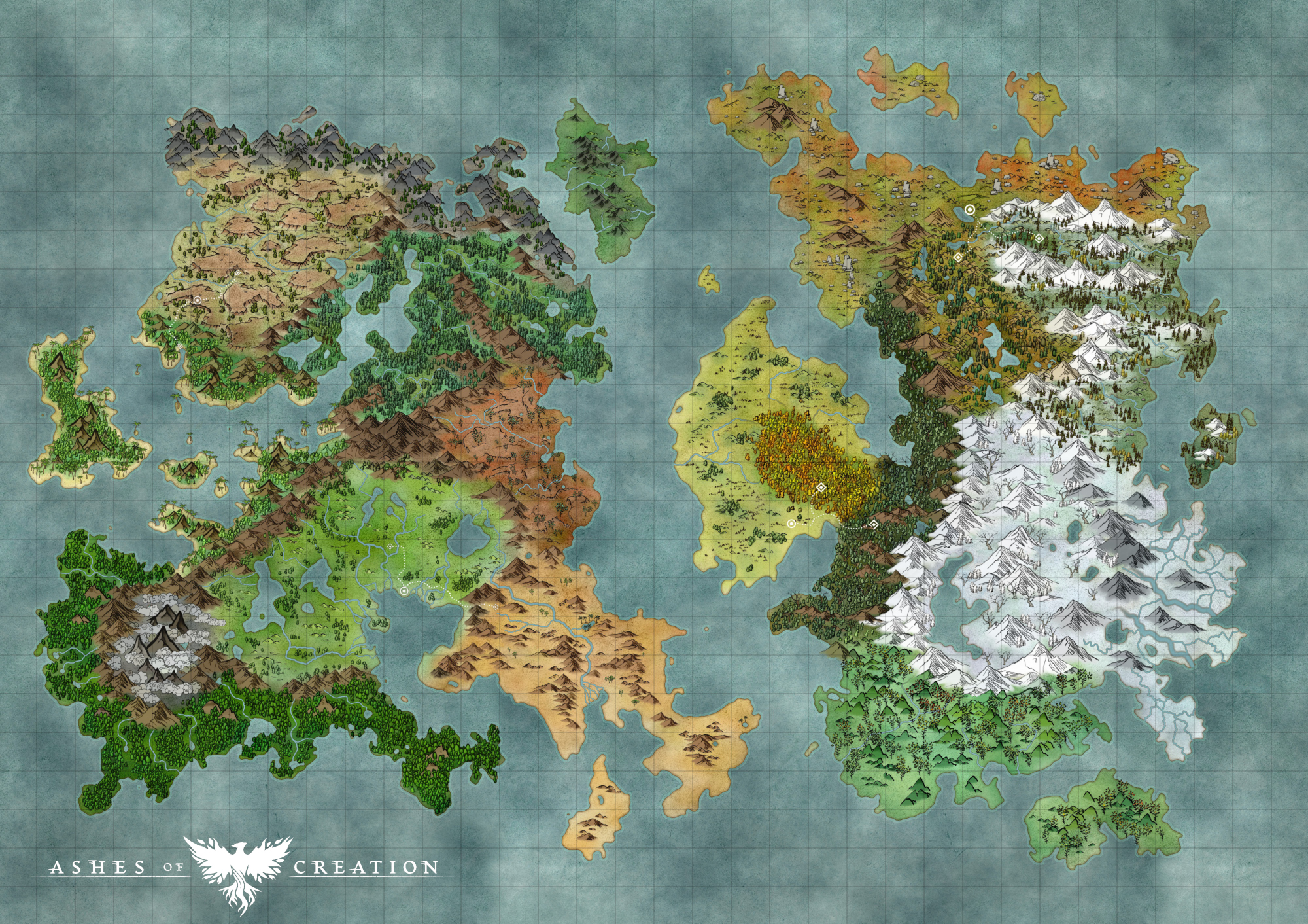 Ashes of Creation Map